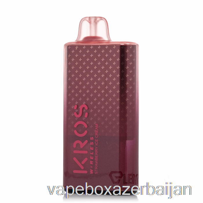 Vape Smoke Kros Wireless 9000 Disposable Strawberry Ice Cream